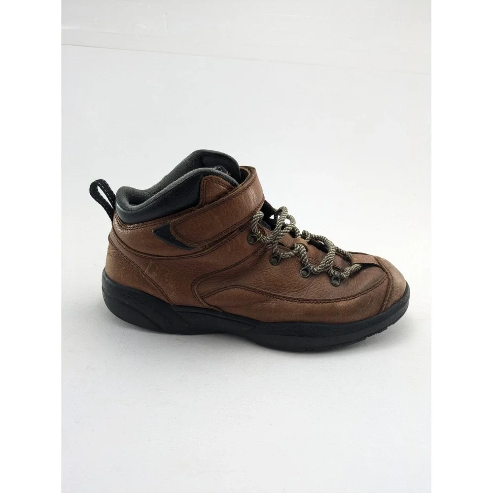 Mens Dr. COMFORT Ranger 9420 Brown Leather Diabetic‎ Hiking Boots Size 11